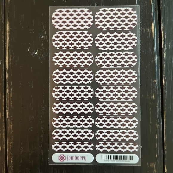 JAMBERRY Nail Wraps - Rose Colored Glasses - Picture 3 of 9